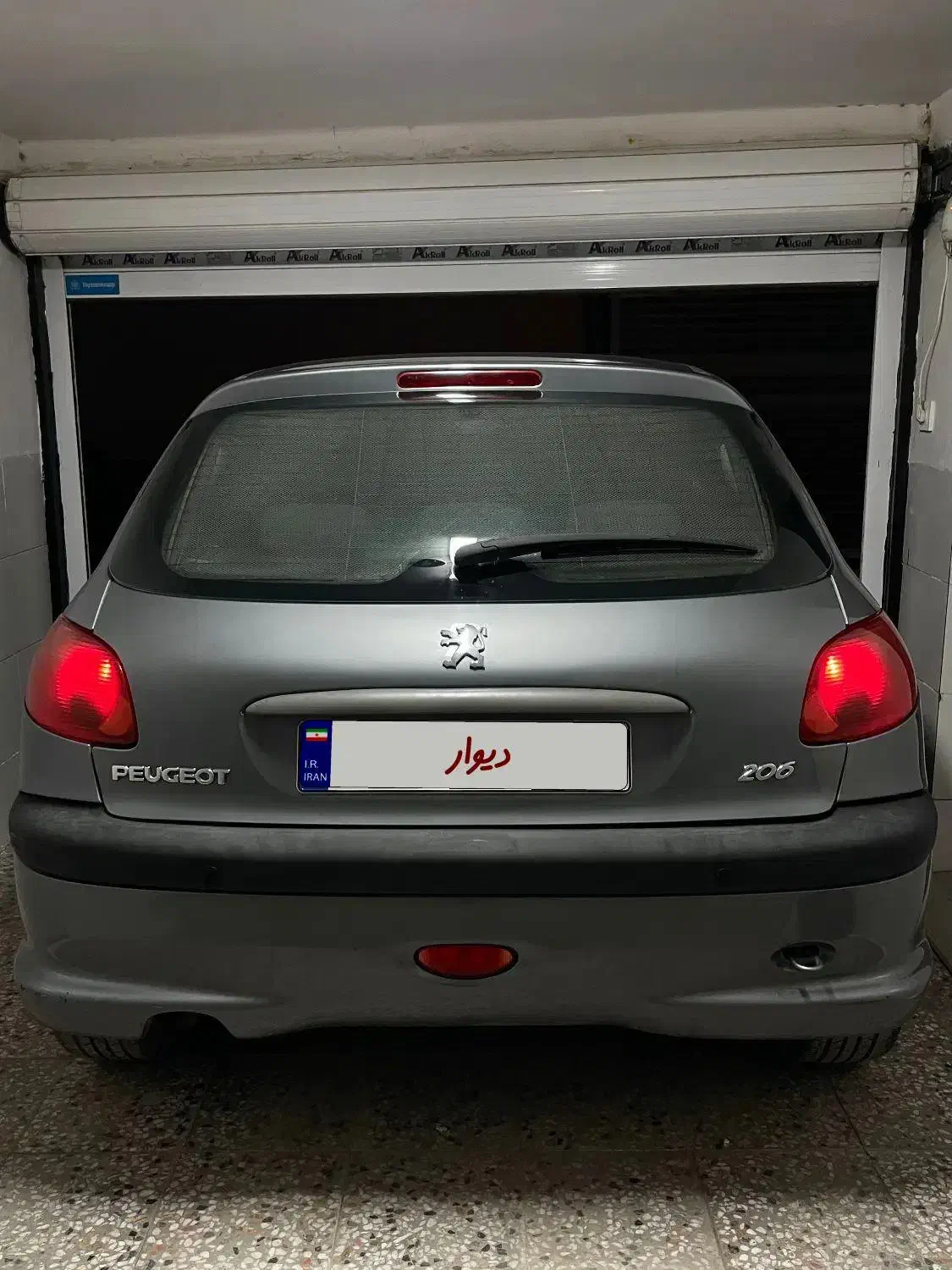 206 تیپ ۵ مدل ۹۵|خودرو سواری و وانت|بافق, |دیوار