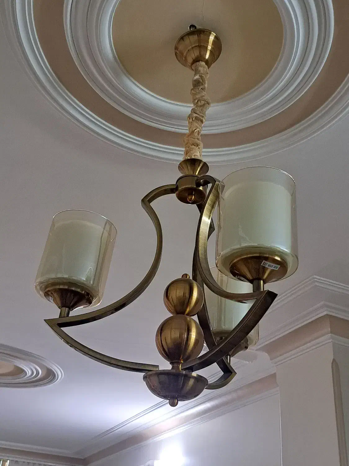 لوستر|لوستر و چراغ آویز|ساوه, |دیوار