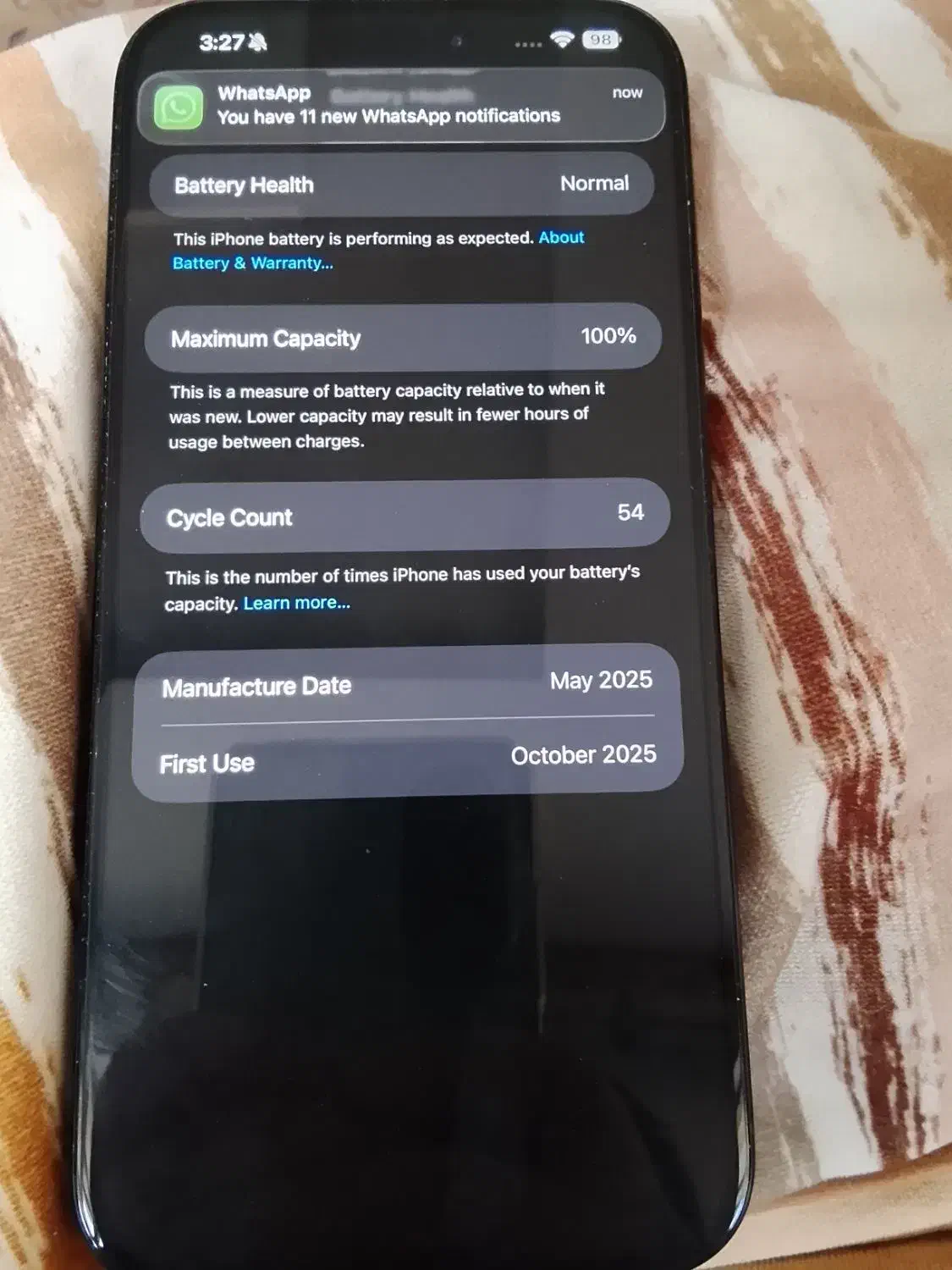 iphone 16pro max|موبایل|کرج, فاز ۱ مهرشهر|دیوار