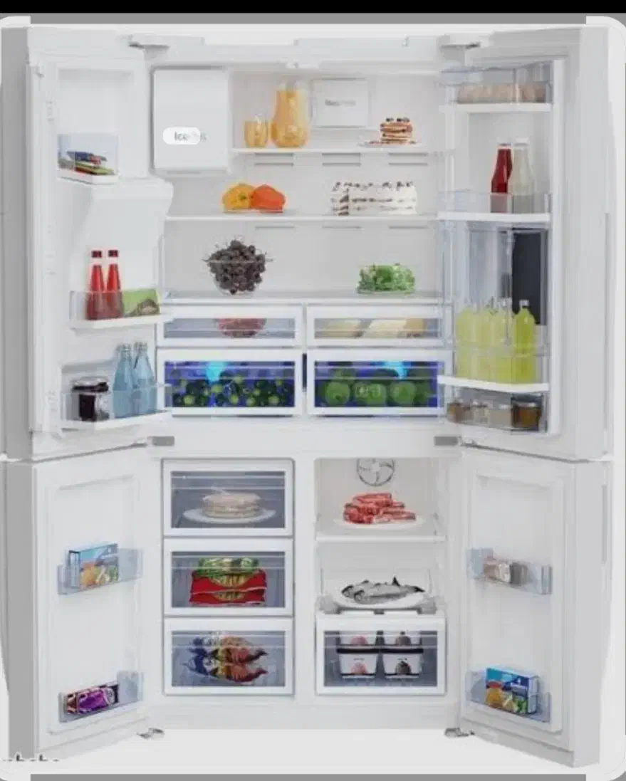 ساید بای ساید چهار درب اقساط 24ماهه|یخچال و فریزر|خرم‌آباد, |دیوار