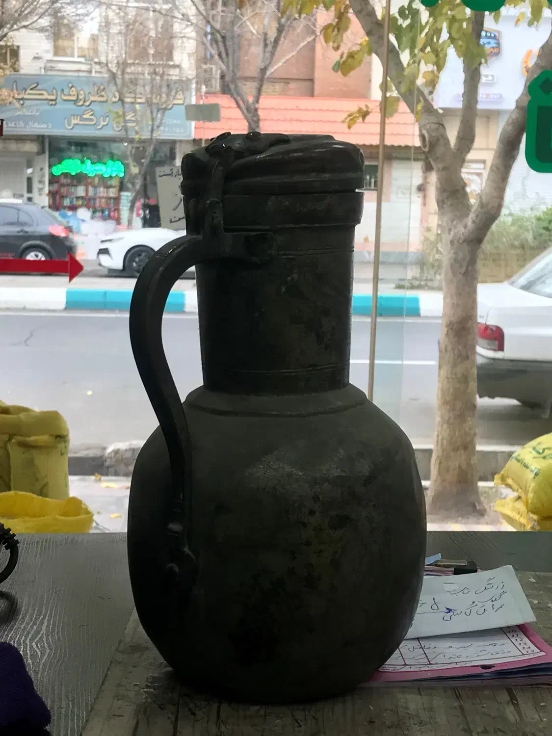 یک عدد پارچه آب قدیمی برنجی|کلکسیون اشیاء عتیقه|ری, سیزده آبان|دیوار