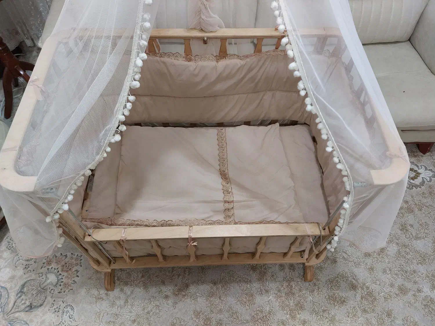 تخت کنار مادر|تخت و سرویس خواب|پیرانشهر, |دیوار