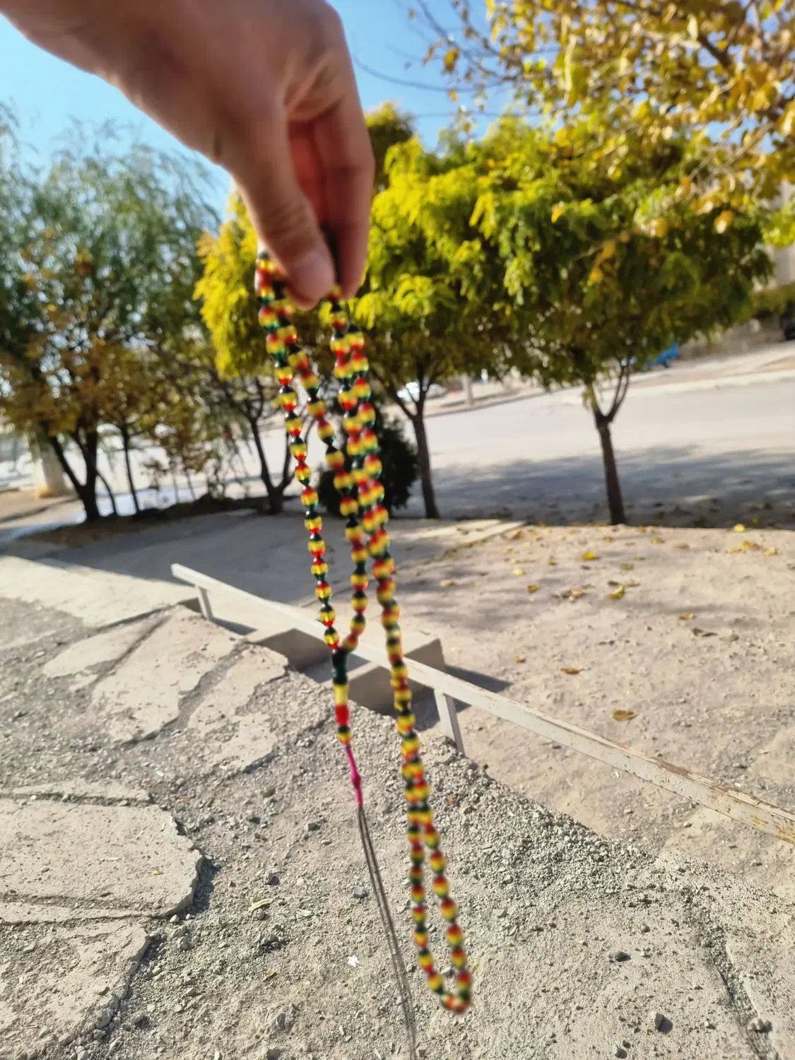 تسبیح کهربا روسی پرچمی|جواهرات|کرمانشاه, |دیوار