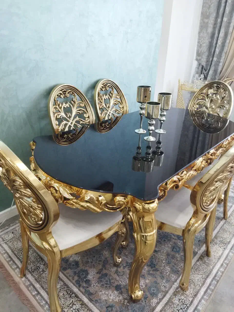 میز ناهار خوری پلیمری 6نفره|میز و صندلی غذاخوری|مشهد, جاهد شهر|دیوار