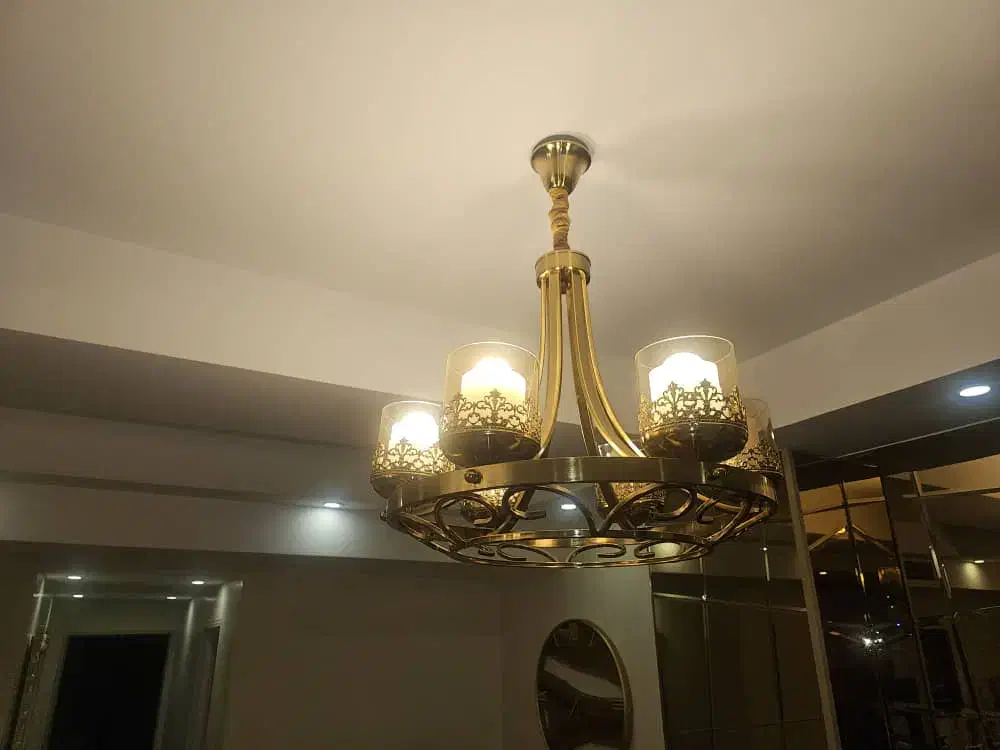 لوستر استیل|لوستر و چراغ آویز|رباطکریم, حکیم آباد|دیوار