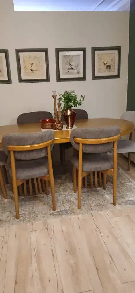 میز ناهارخوری هشت نفره|میز و صندلی غذاخوری|لواسان, |دیوار