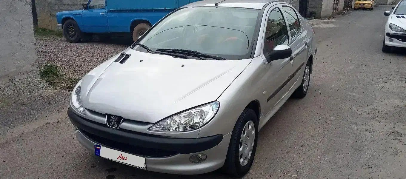 پژو ۲۰۶ sd تیوفایو مدل ۹۰|خودرو سواری و وانت|رشت, کوی طالقانی|دیوار