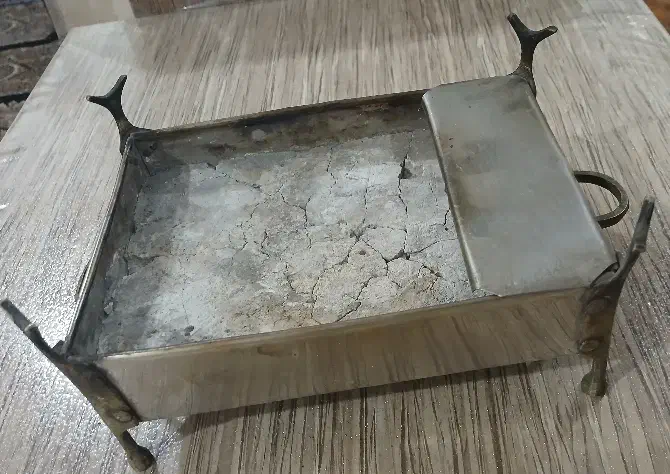 منقل قدیمی ورشو|کلکسیون اشیاء عتیقه|دزفول, |دیوار