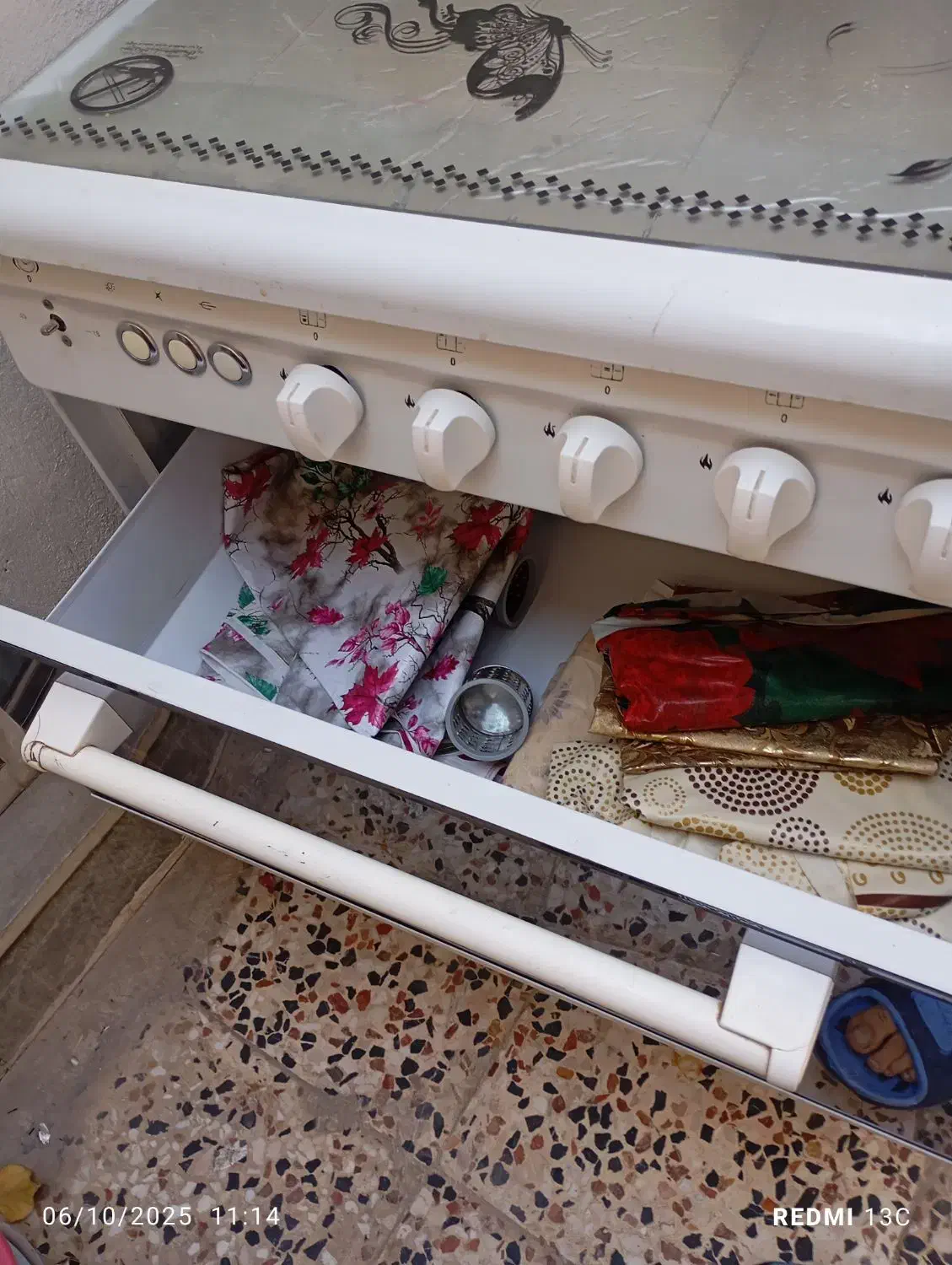 گاز پنج شعله در حد نو|اجاق گاز و لوازم برقی پخت‌وپز|نورآباد, |دیوار