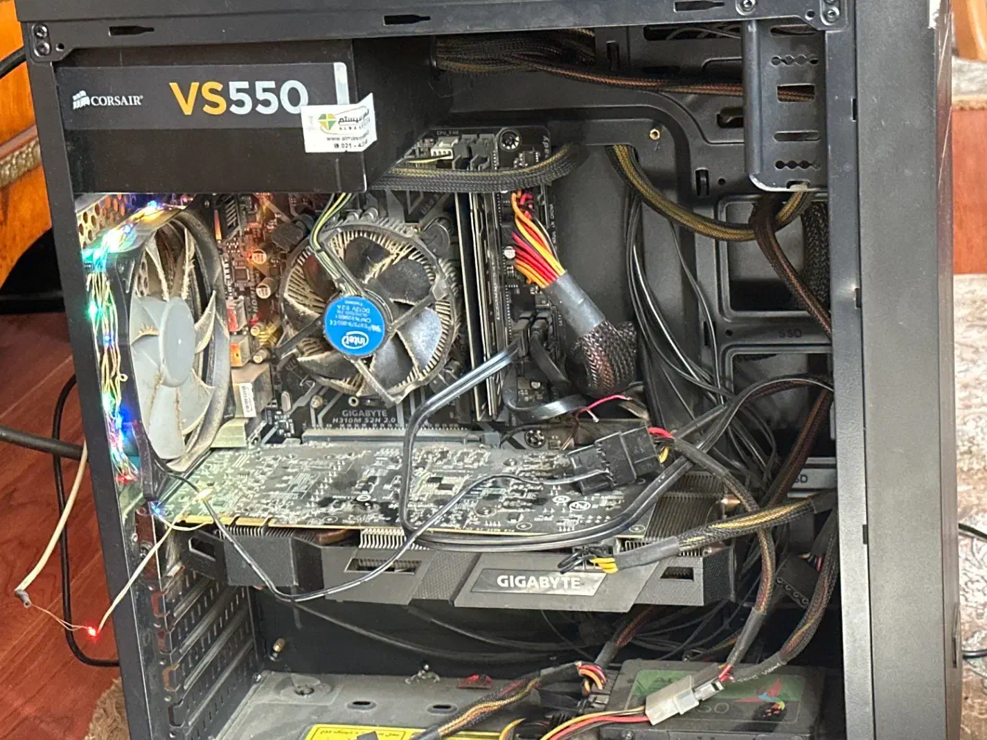 سیستم گیمینگ 1070ti+9100f|رایانه رومیزی|هشتگرد, فاز ۲ مهستان|دیوار