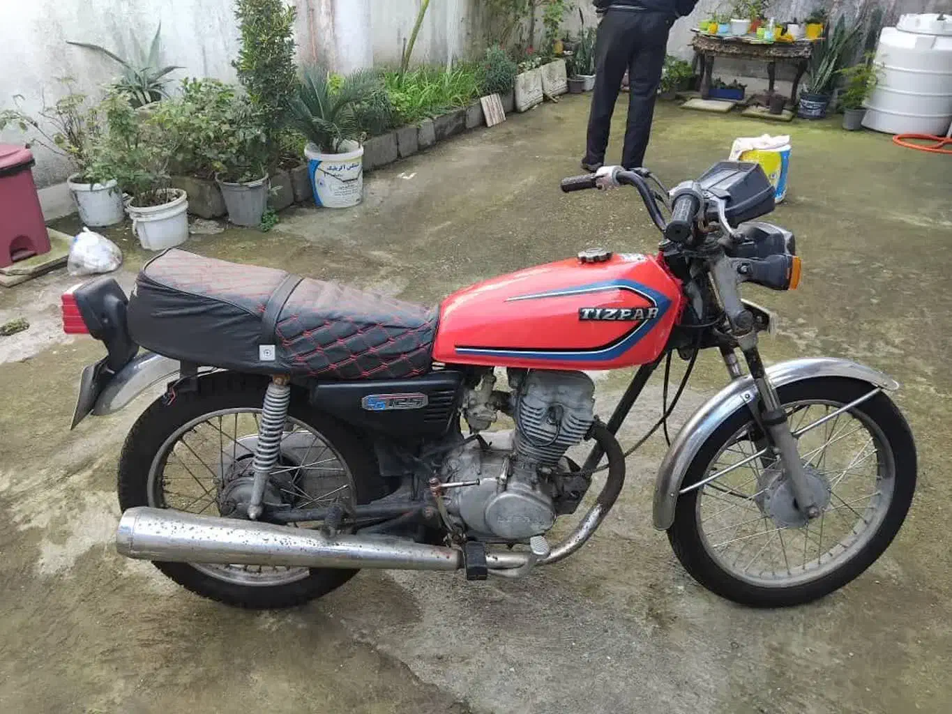 موتور مدل ۹۳ سنددار فقط این هفته تخفیف ۸ میلیونی|موتورسیکلت|بندر انزلی, موج شکن|دیوار