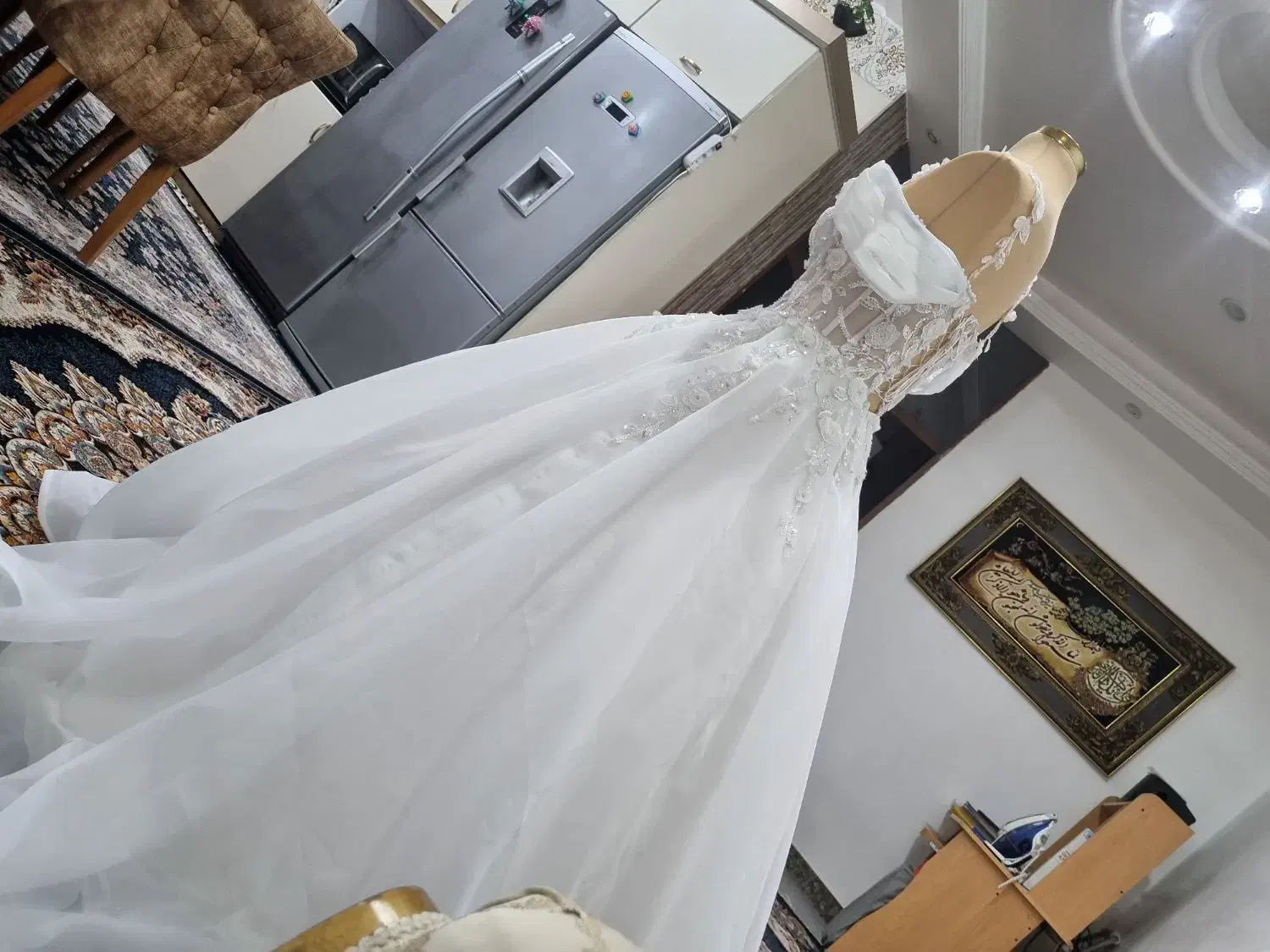 لباس عروس (تن خور اول) سایز ۳۸ تا ۴۲|لباس|خرمآباد, |دیوار