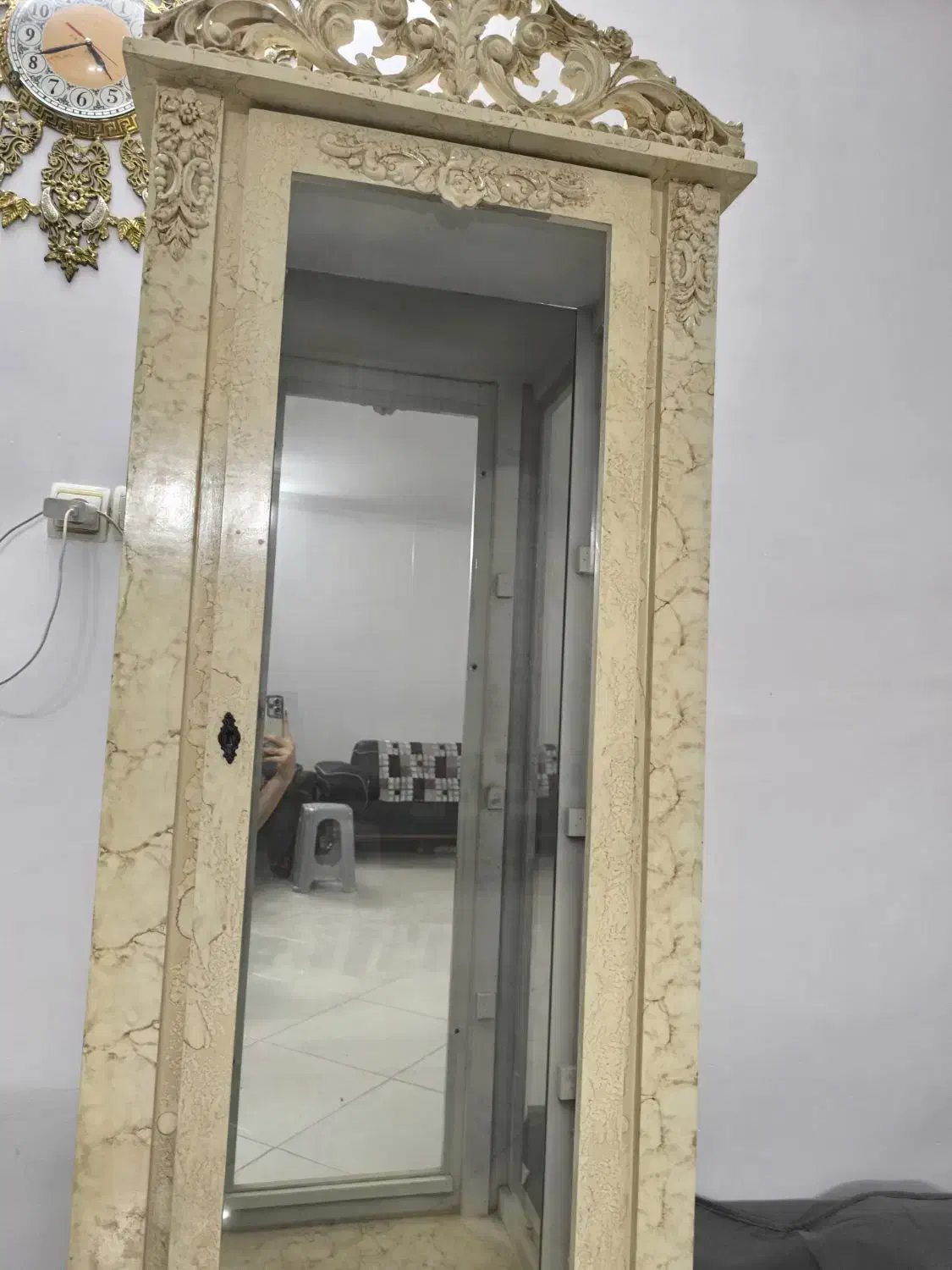 ویترین سفید شیری|بوفه، ویترین، کنسول|ورامین, ورامین|دیوار