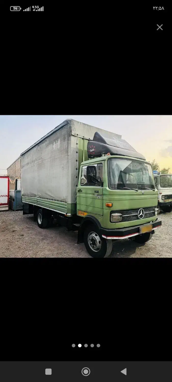 خاور بنز ۶۰۸ مدل ۶۴ تمیز مرتب|خودرو سنگین|مشهد, شهید قربانی|دیوار