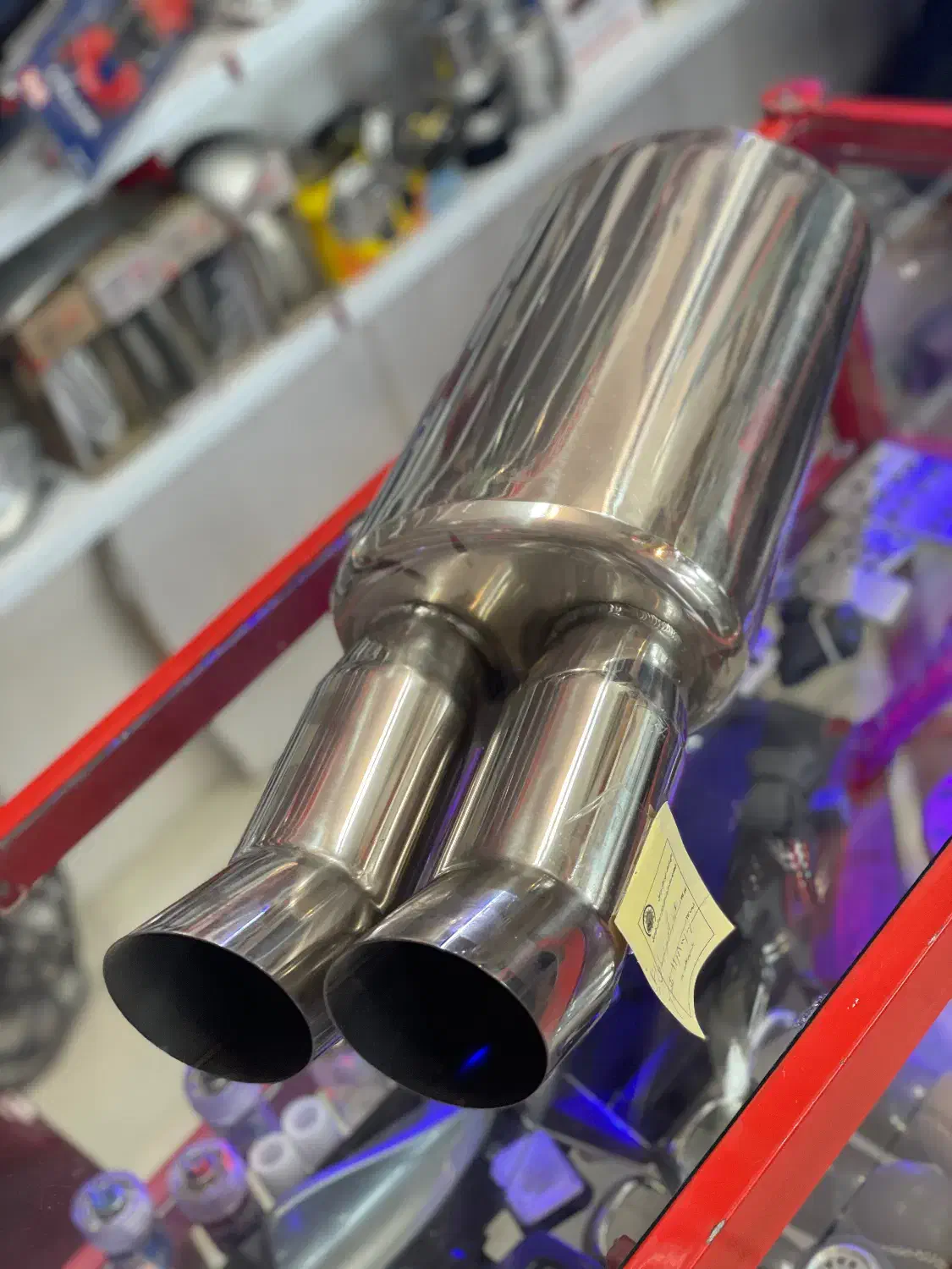 منبع اگزوز فوق حرفه ای تمام استیل|قطعات یدکی و لوازم جانبی|دزفول, |دیوار