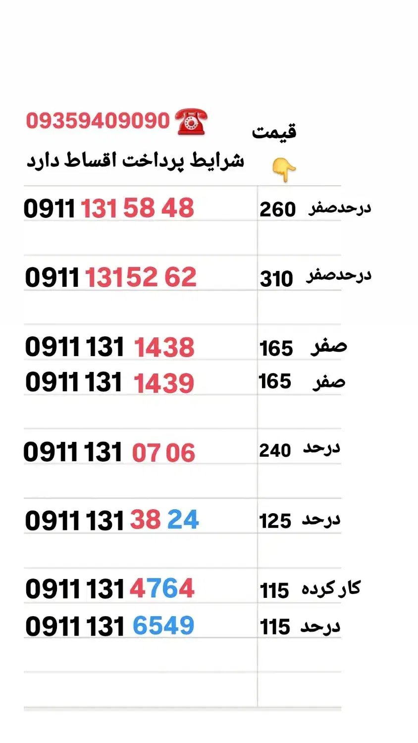 09111315848|سیم‌کارت|رشت, نظری|دیوار