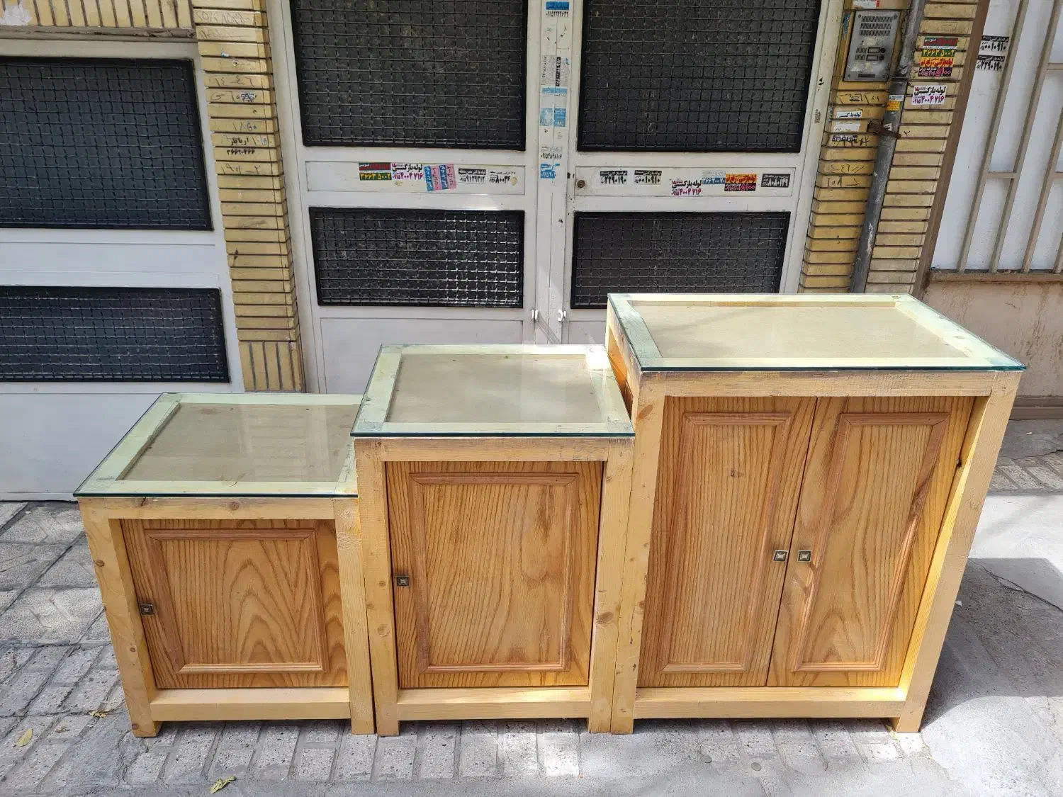 کمد چوبی . دکور چوبی . باکس چوبی|جاکفشی، کمد، دراور|مشهد, شهرک رازی (شهرک غرب)|دیوار