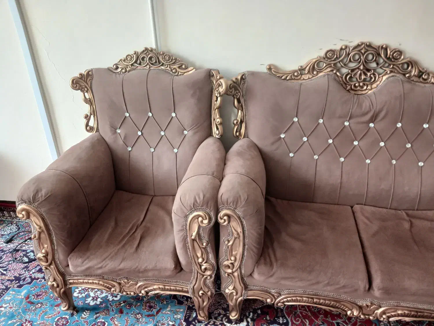 مبلمان هفت نفره|مبلمان خانگی و میز عسلی|ایلام, |دیوار