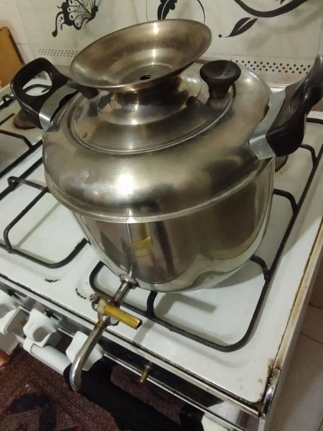 کتری شیر دار سماوری|قوری، کتری، قهوهساز دستی|شهریار, شهریار|دیوار