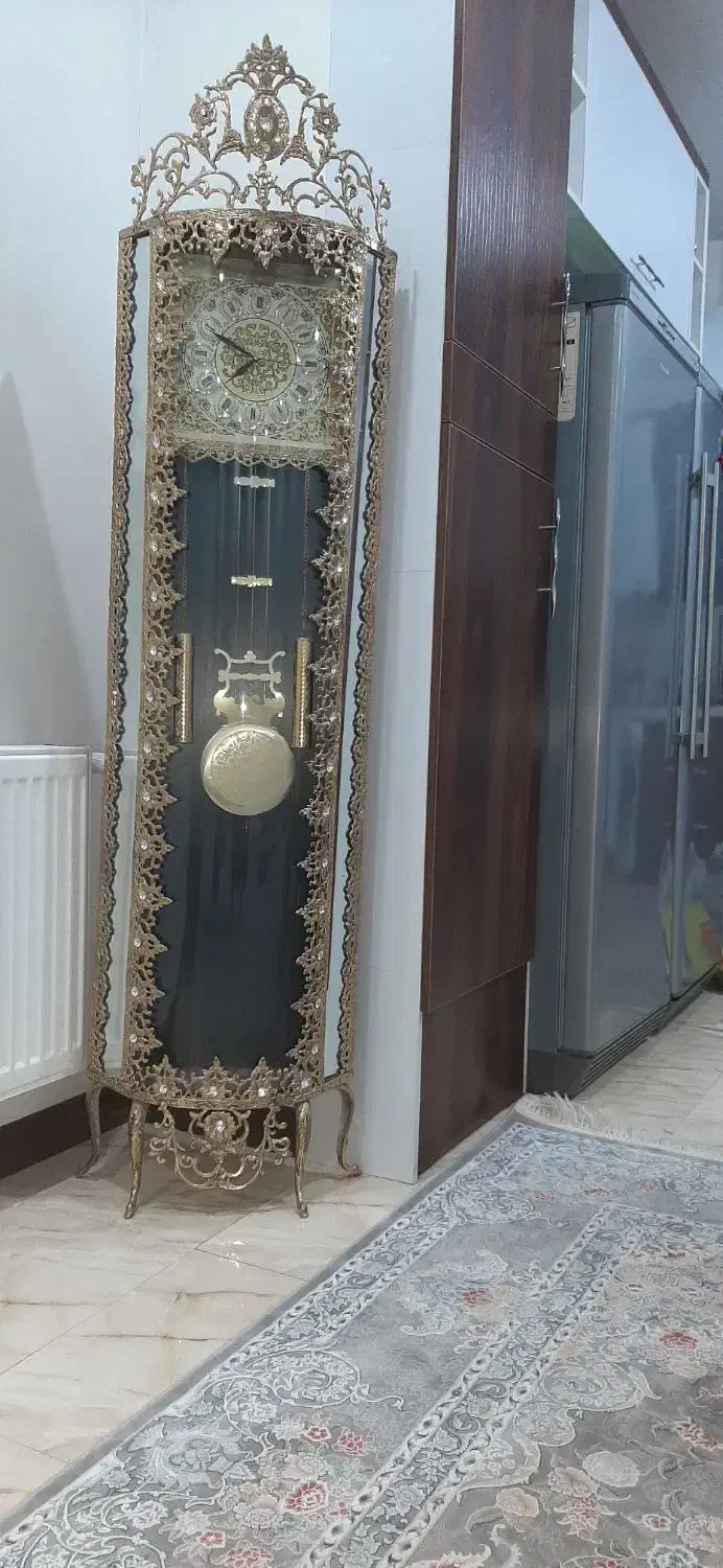 ساعت ایستاده برنزی|ساعت دیواری و تزئینی|شهریار, شهرک شاهد|دیوار