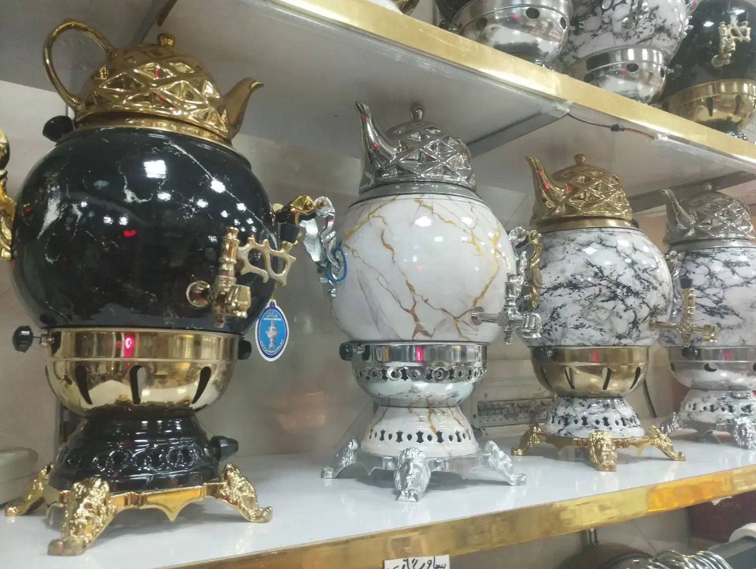 سماورگازی (به قیمت تولیدکننده) به صورت تک و عمده|سماور، چایساز، قهوهساز|یزد, |دیوار