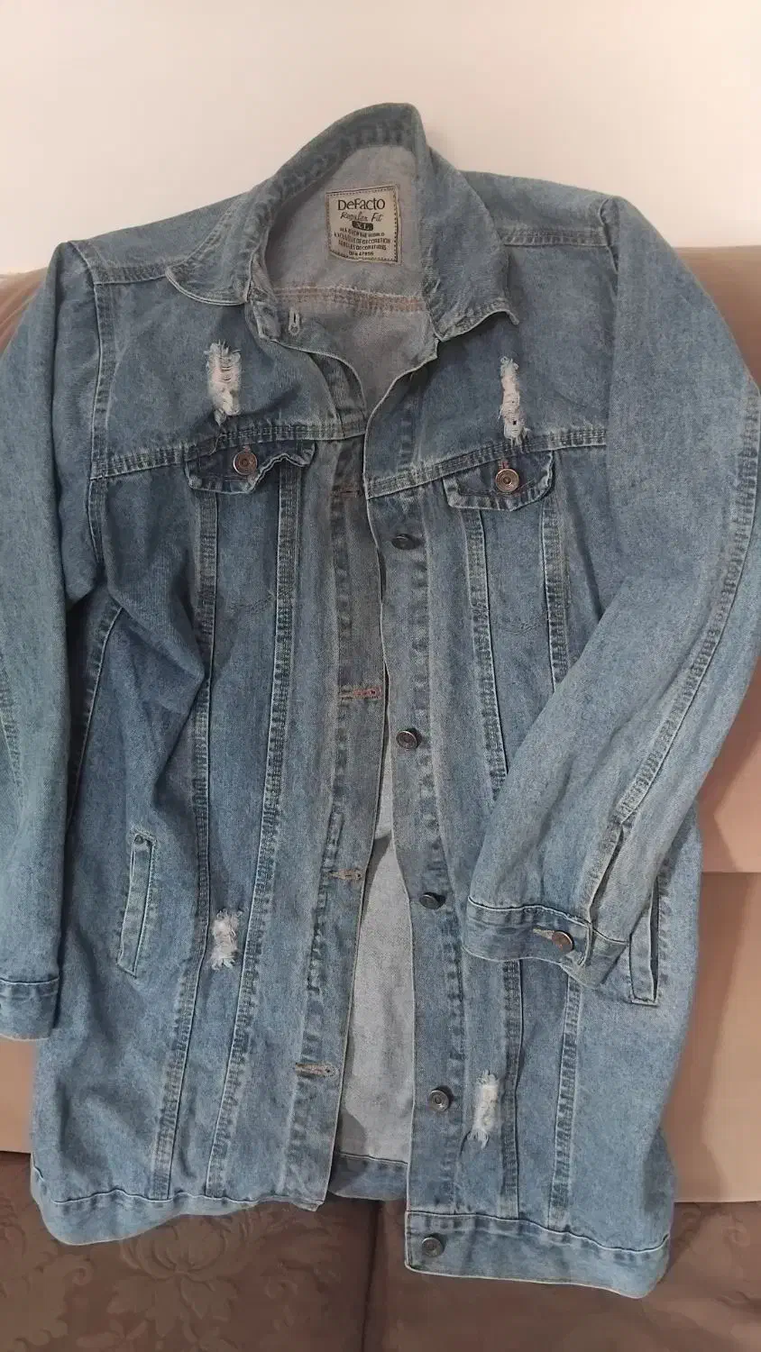 مانتو جین کاملا سالم|لباس|لنگرود, |دیوار