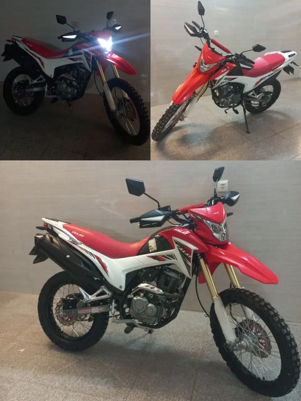 تریل فلات نو و سالم|موتورسیکلت|یزد, |دیوار