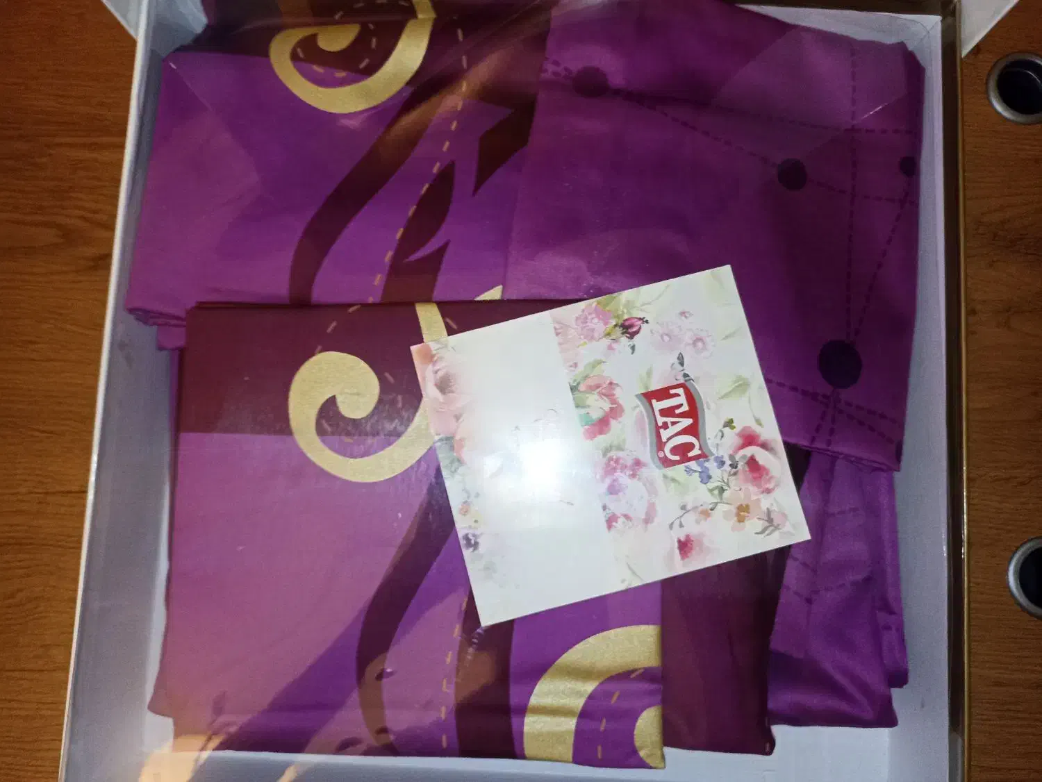 سرویس کامل ملحفه دو نفره بنفش TAC|سرویس روتختی|تهران, تهرانپارس جنوبی|دیوار