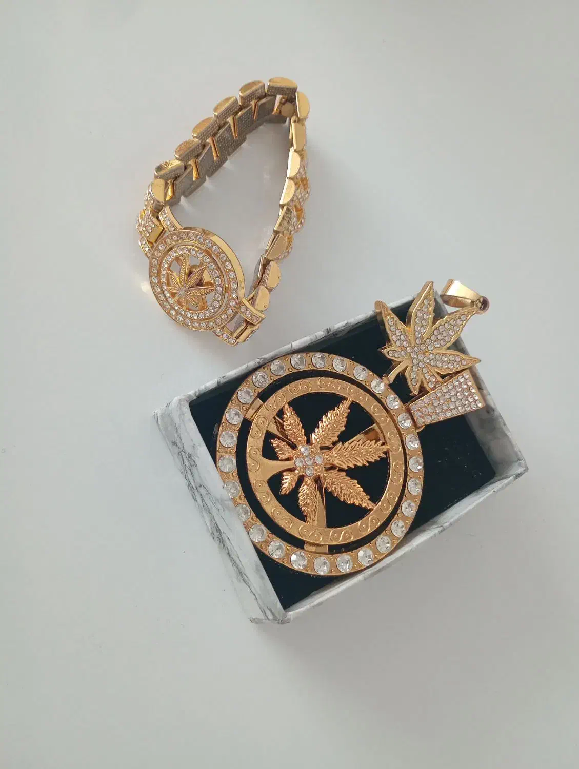 ست گردن بند  و دستبند مردانه|جواهرات|چناران, |دیوار