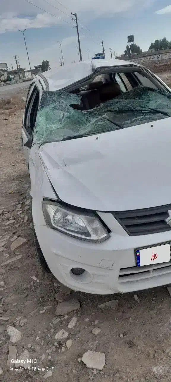 ساینا چپ کرده|خودرو سواری و وانت|قم, زاویه|دیوار