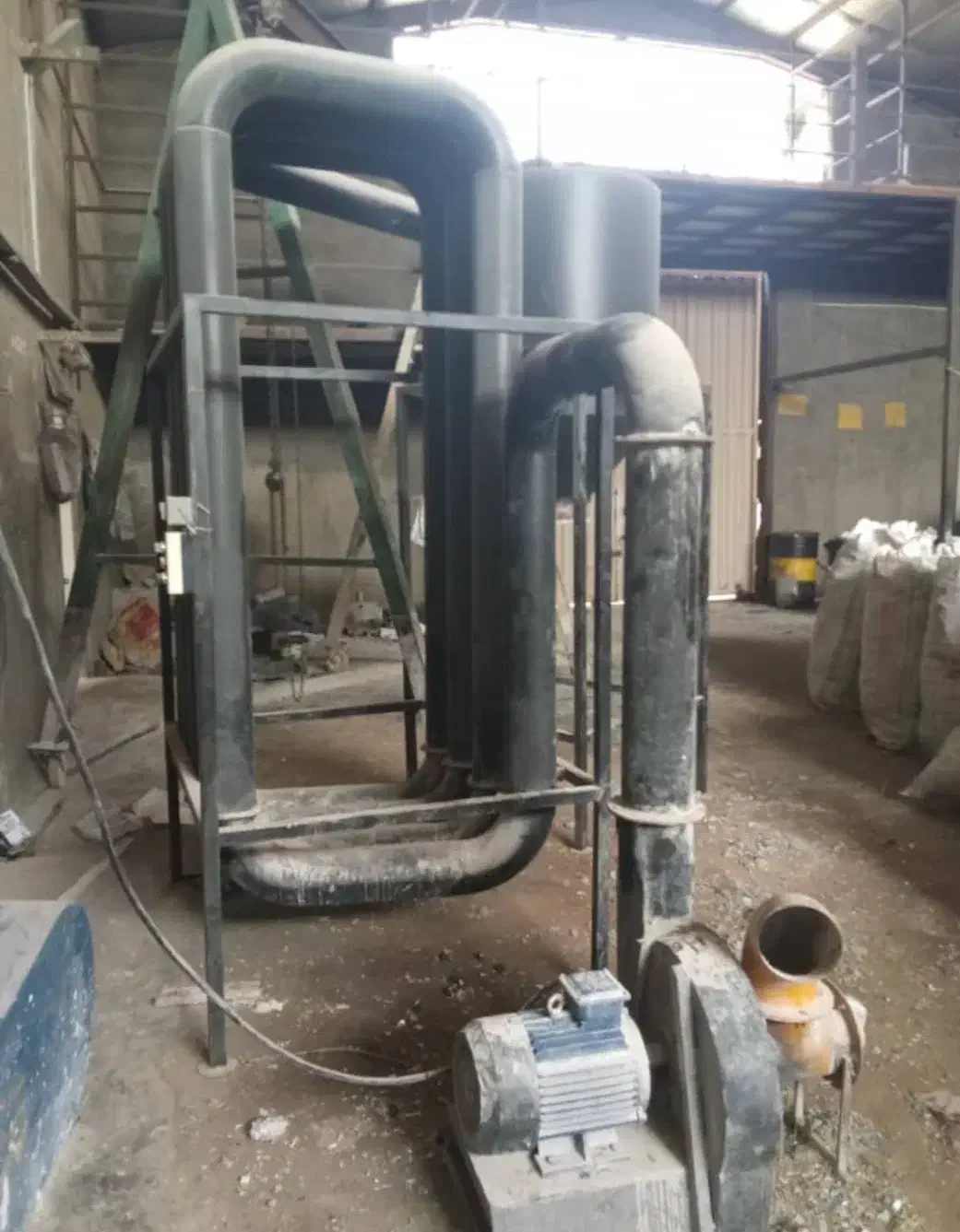 خشک کن لوله ای خط بازیافت پلاستیک|ماشینآلات صنعتی|قرچک, داوود آباد|دیوار