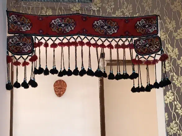 پرده سنتی|گلیم، جاجیم، گبه|زاهدان, |دیوار