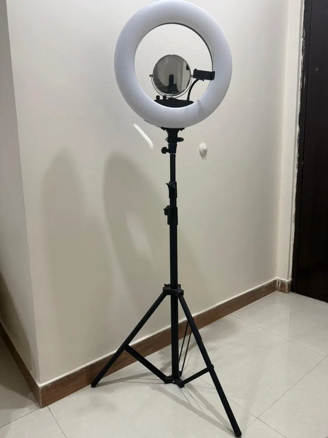 رینگ لایت آینه دار|لوازم جانبی موبایل و تبلت|کرج, شهرک بنفشه|دیوار