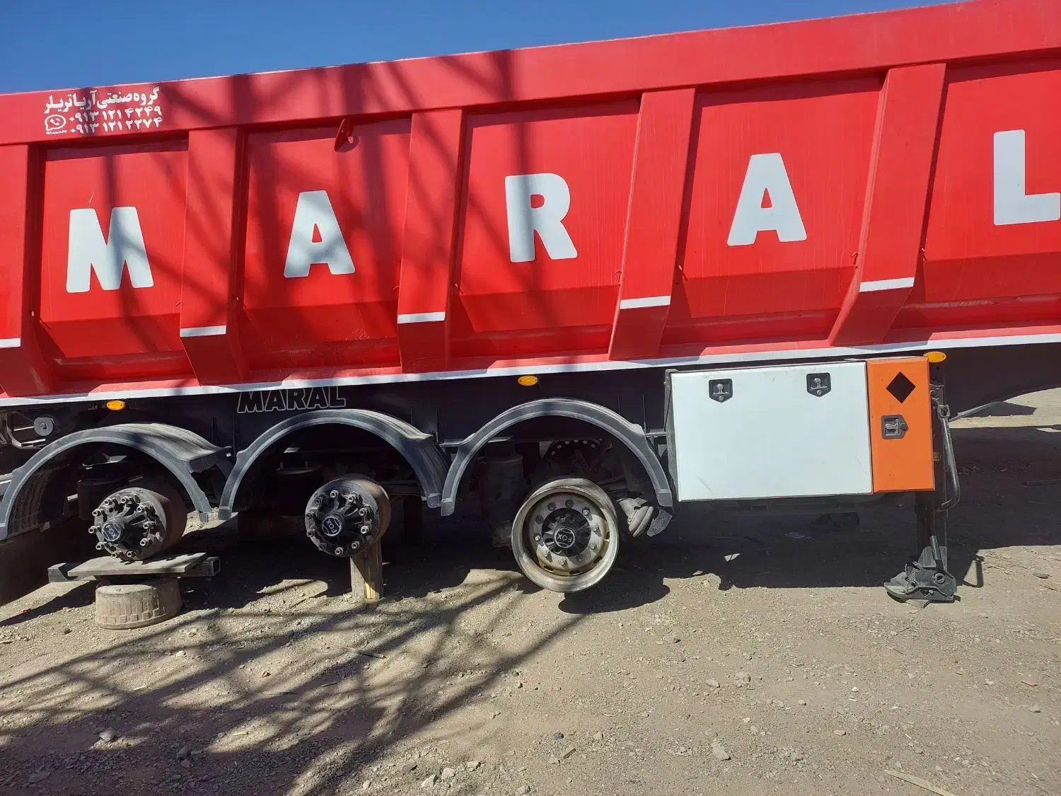 تریلر،تریلی،کمپرسی،کمپرس جهت اجاره|قطعات یدکی و لوازم جانبی|شهرضا, |دیوار