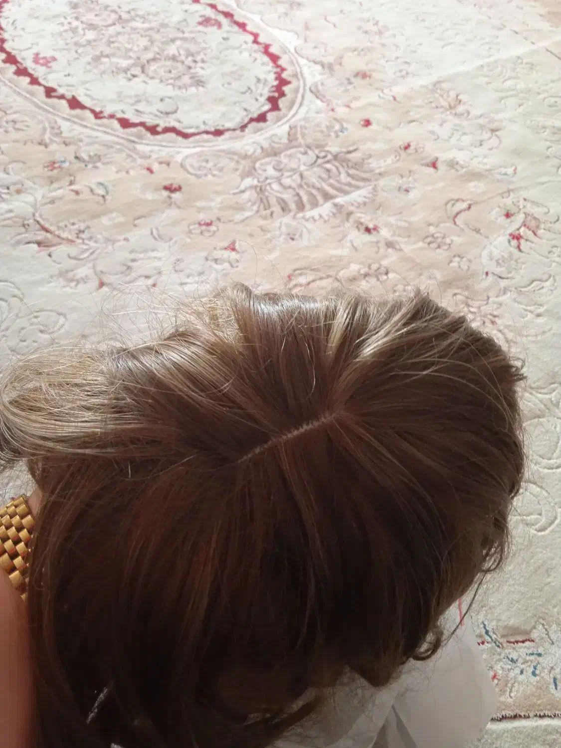 کلاه گیس زیتونی بلوند درحدنو|آرایشی، بهداشتی، درمانی|ارومیه, |دیوار