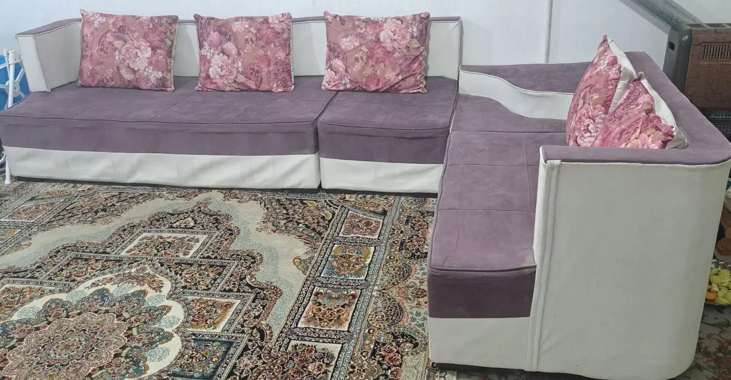 مبل راحتی ۶ نفره|مبلمان خانگی و میز عسلی|قرچک, شهرک الحدید|دیوار