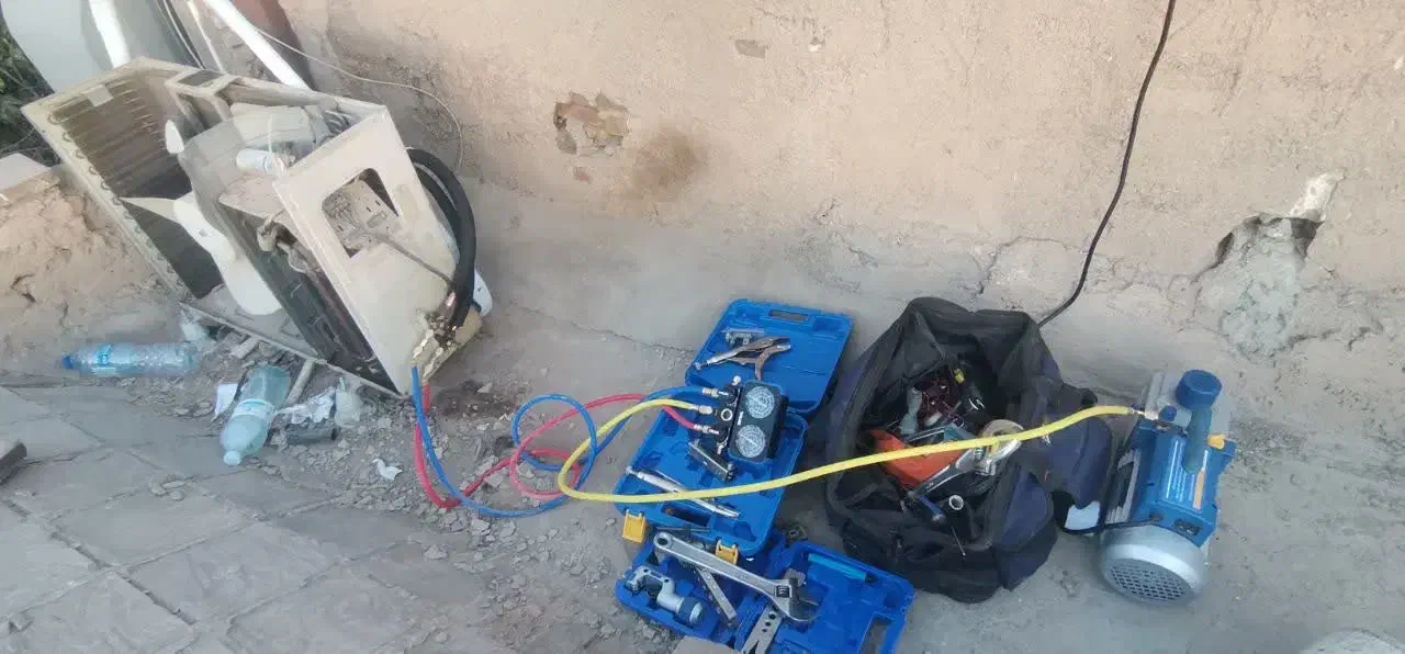 تعمیر و نصب کولرگازی کولر گازی اسپیلت و پنجره ای|خدمات پیشه و مهارت|یزد, |دیوار