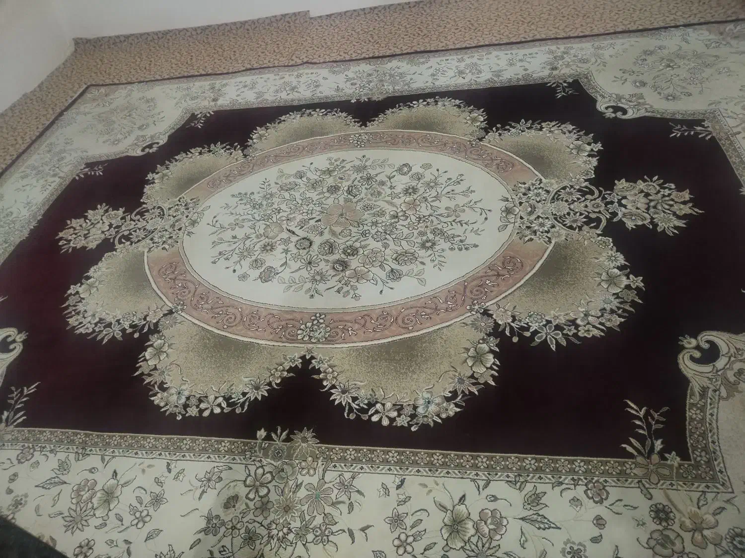 فرش 12 متری|فرش|کرمانشاه, |دیوار