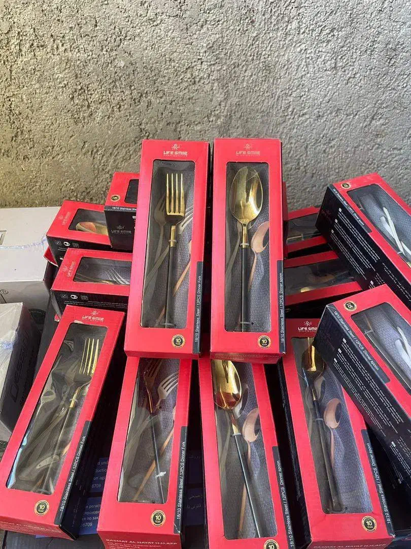 ست قاشق و چنگال|ظروف سرو و پذیرایی|گنبد کاووس, |دیوار