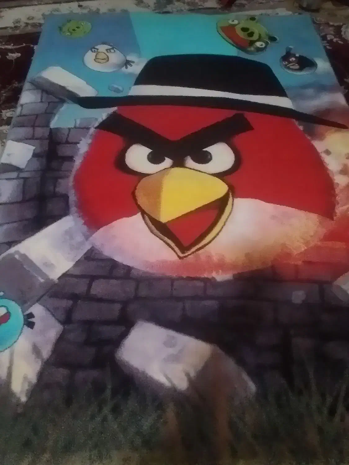 گلیم فرش کوک|گلیم، جاجیم، گبه|کرمانشاه, |دیوار