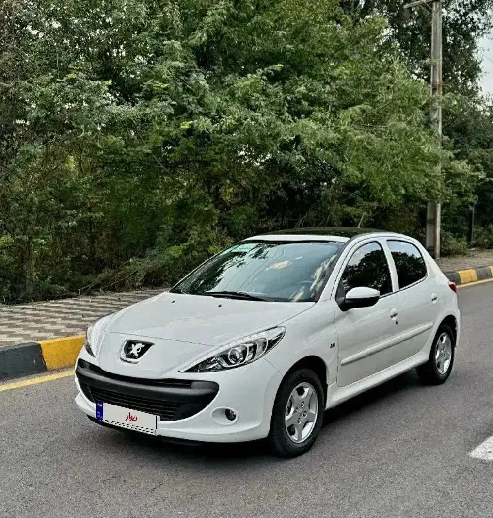 ۲۰۷ اتومات پانوراما مدل ۴۰۴ صفر|خودرو سواری و وانت|تبریز, |دیوار