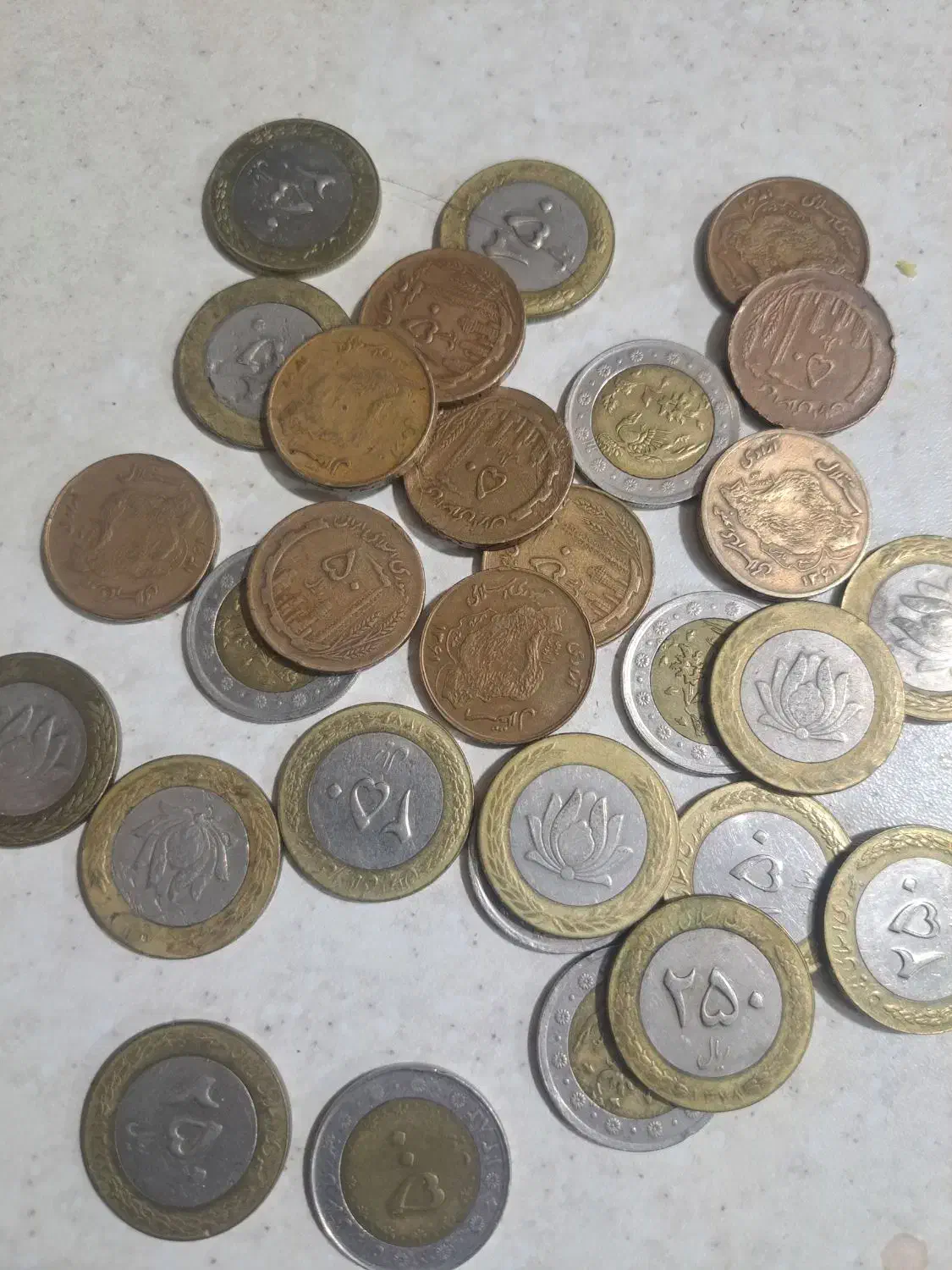 50 ریالی مسی|کلکسیون سکه، تمبر، اسکناس|یزد, |دیوار