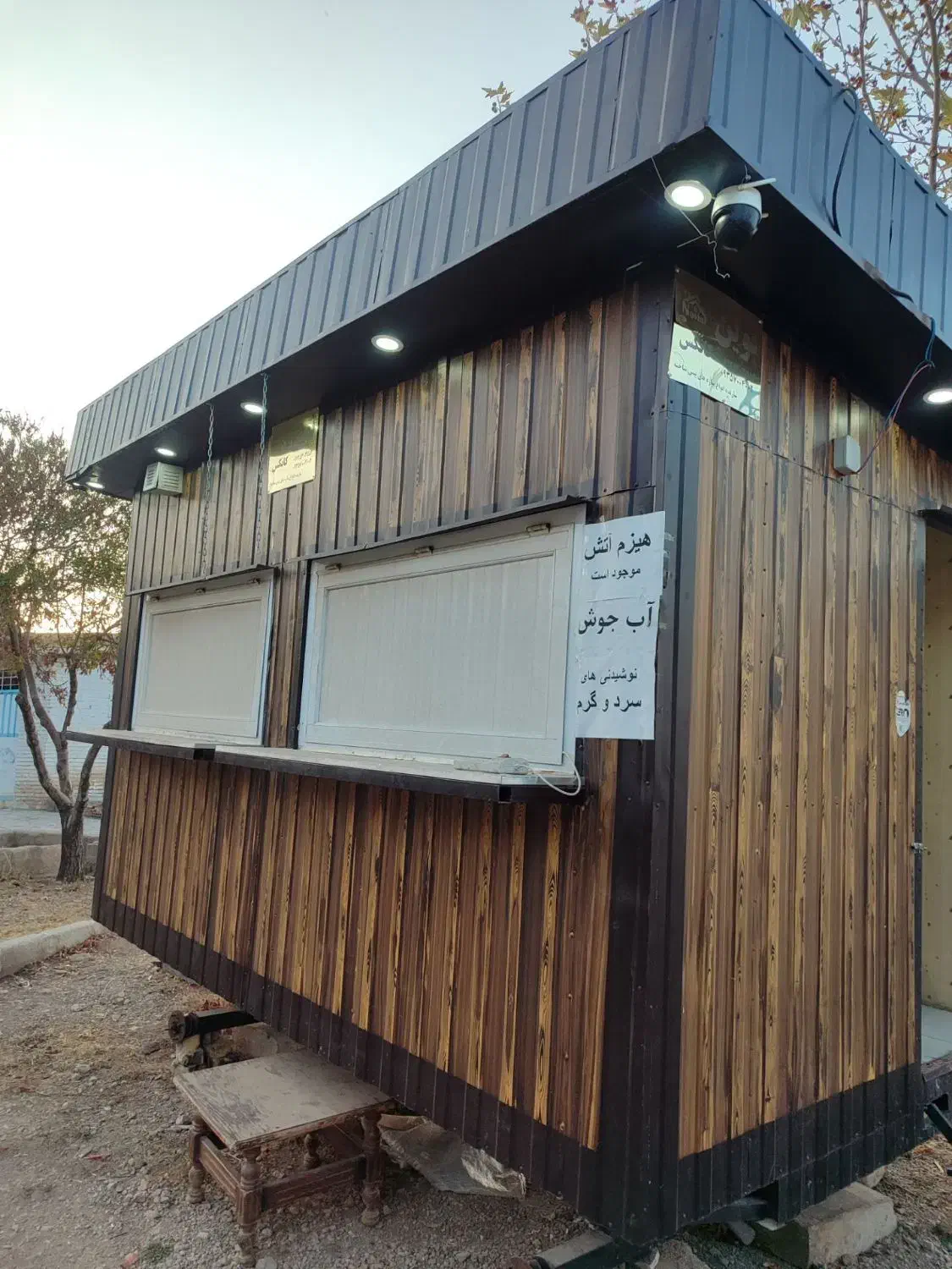 فروش کانکس فسفودی قهوه سیار شیک|کافیشاپ و رستوران|اقلید, |دیوار