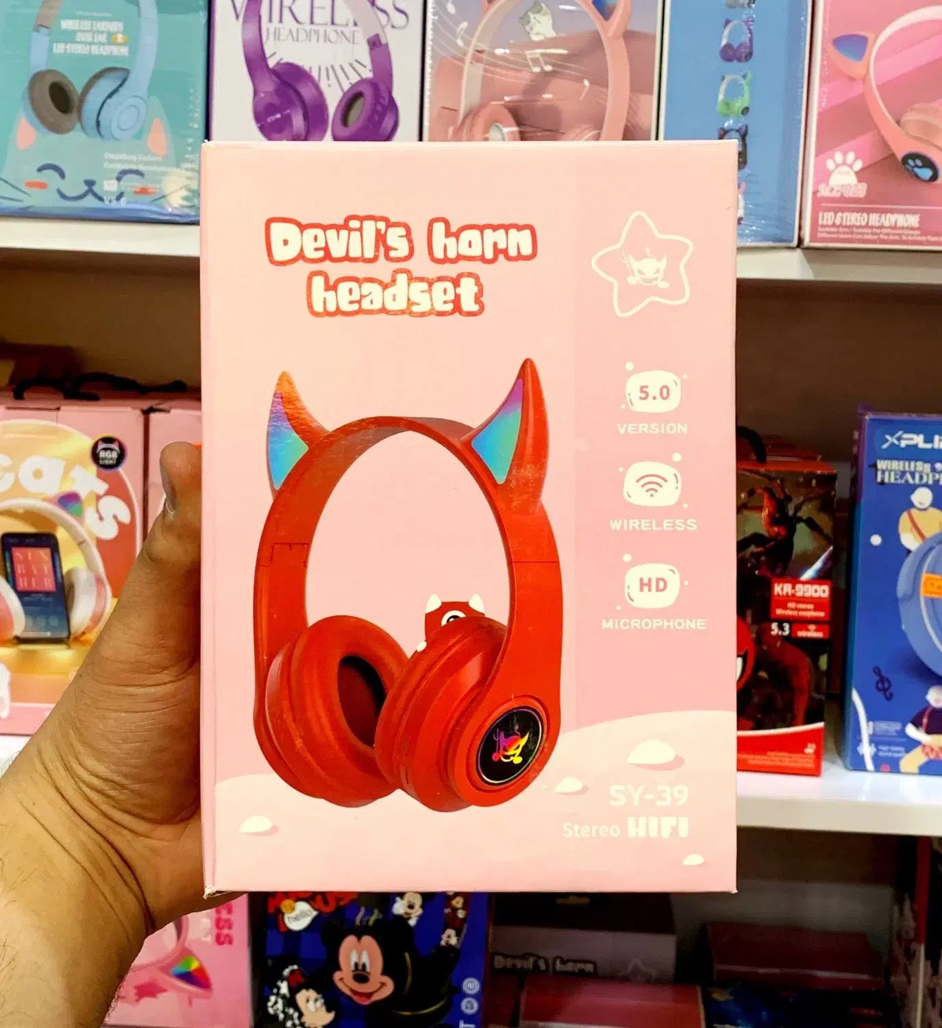 هدفون گربه ای بلوتوثی اورجینال مدل SY39|لوازم جانبی موبایل و تبلت|کرج, گوهردشت|دیوار