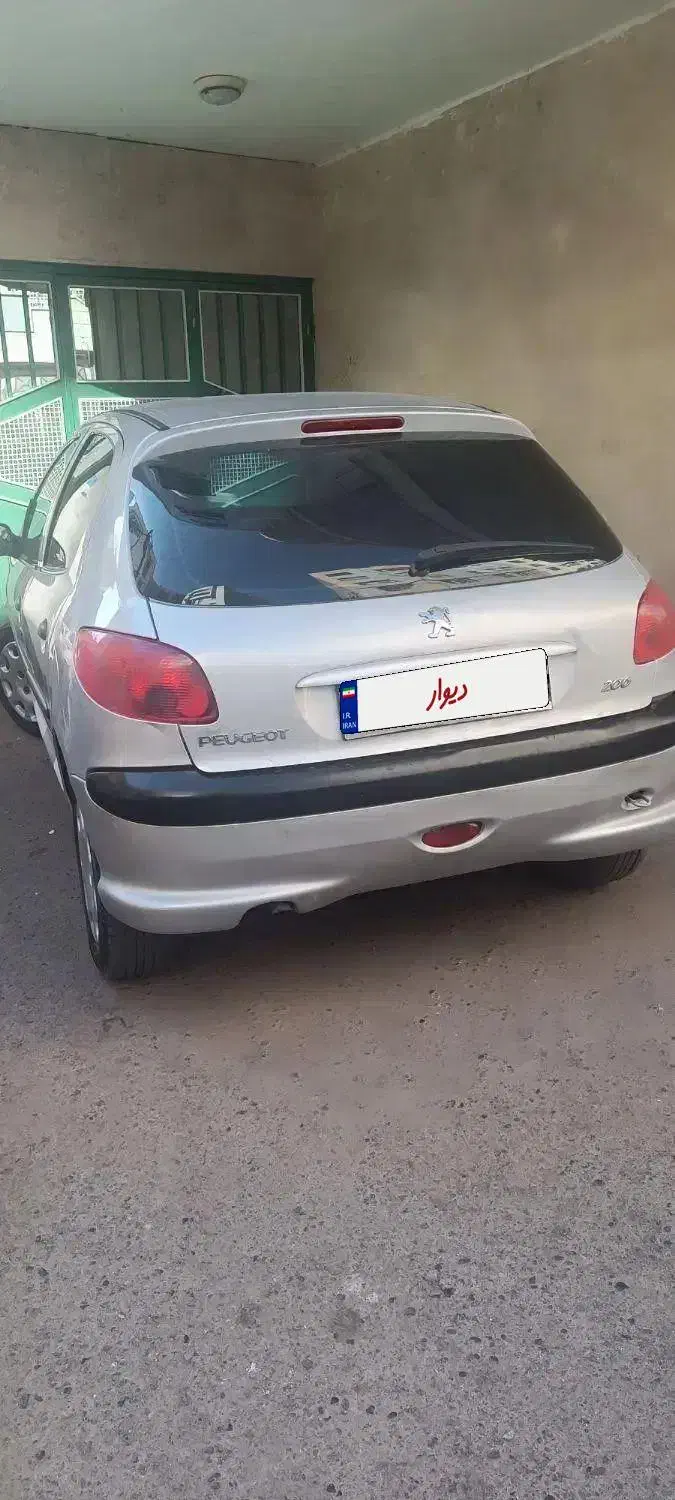 206مدل 86بدون رنگ|خودرو سواری و وانت|سبزوار, کاشفی شمالی (دادگستری)|دیوار