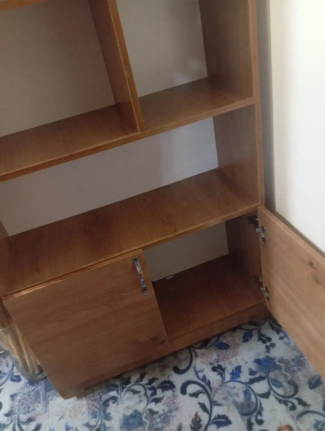 کتابخانه|کتابخانه، شلف، قفسه‌های دیواری|بندر کنگان, |دیوار