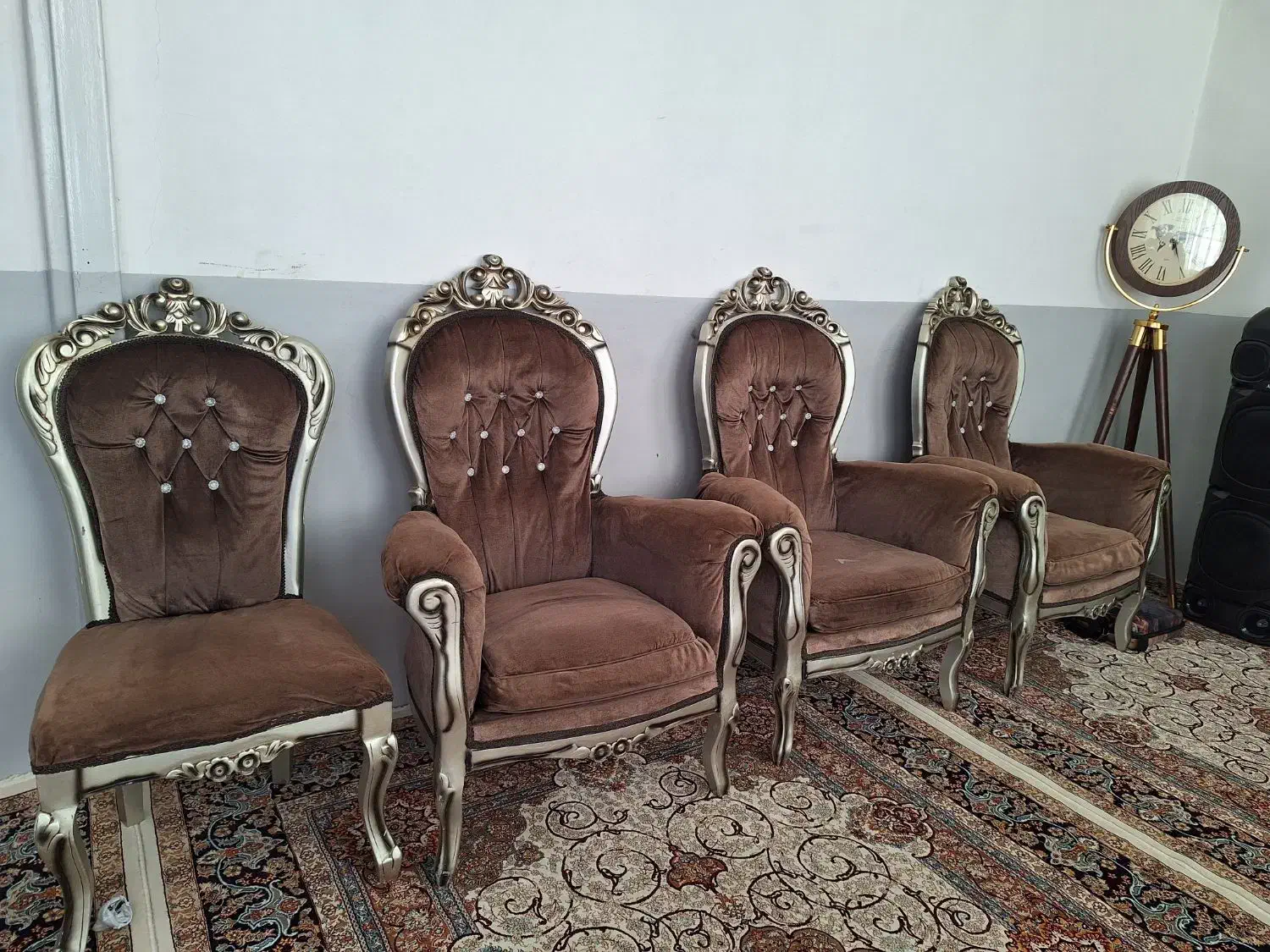 مبل سلطنتی|مبلمان خانگی و میز عسلی|اسدآباد, |دیوار