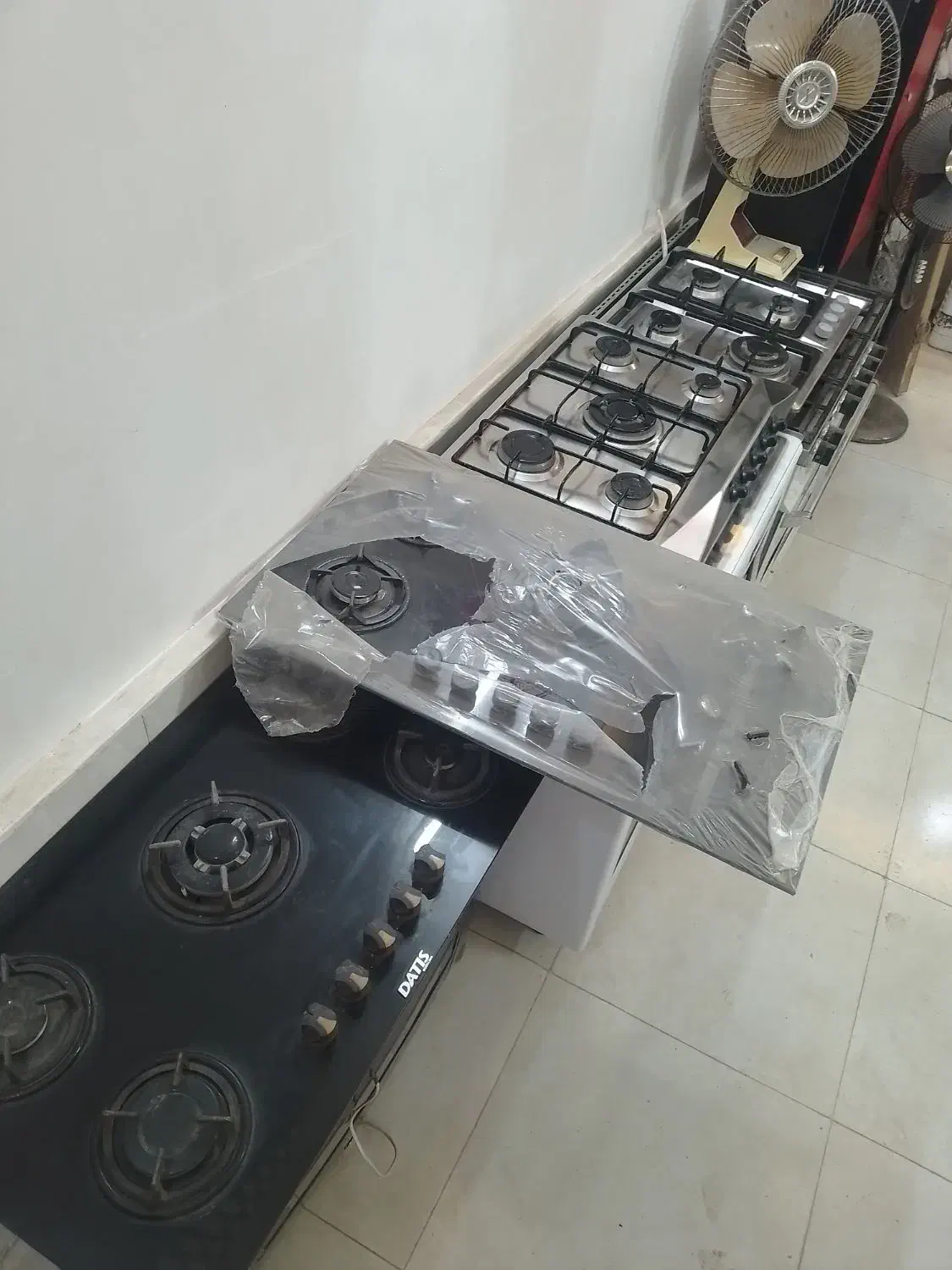 رومیزی چهار شعله پنج شعله استیل شیشه ترموکوبل دار|اجاق گاز و لوازم برقی پخت‌وپز|نیشابور, امام خمینی|دیوار