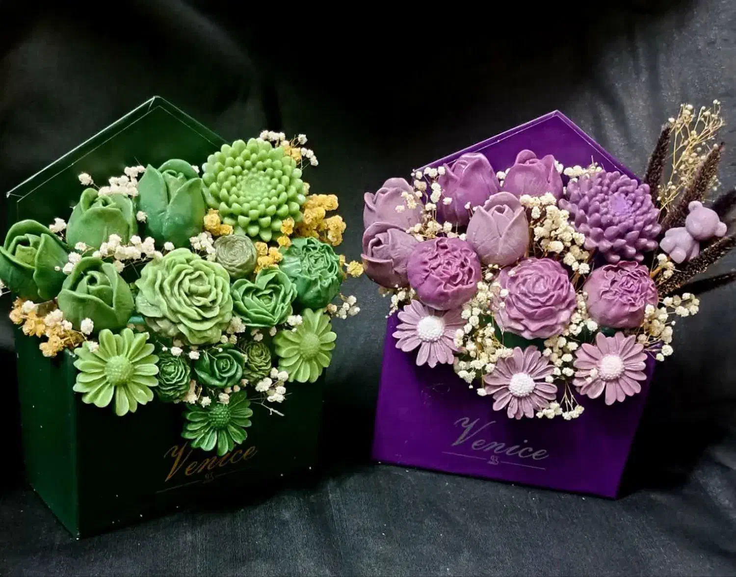 شمع و دسته گل ربانی|صنایع دستی و سایر لوازم تزئینی|قم, هفت تیر|دیوار