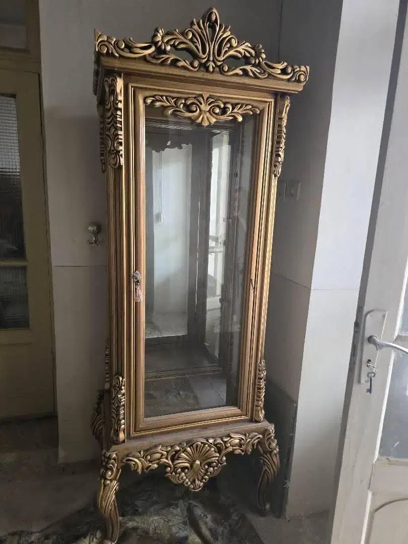 ویترین تمام چوب|بوفه، ویترین، کنسول|مبارکه, |دیوار